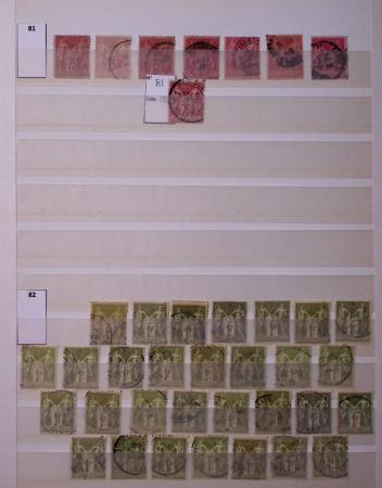 1849-1930, Très joli lot d'oblitérés de France, avec