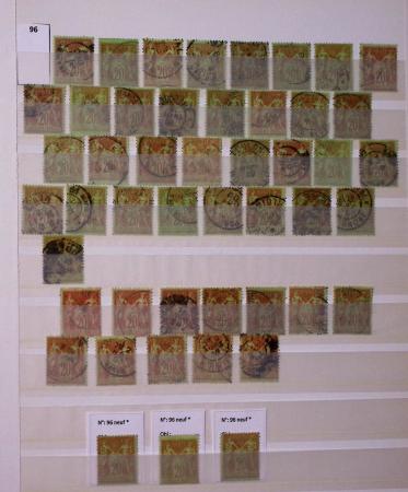 1849-1930, Très joli lot d'oblitérés de France, avec