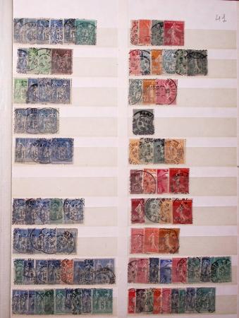 1849-1930, Très joli lot d'oblitérés de France, avec
