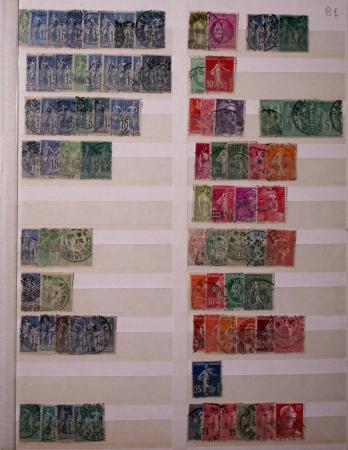 1849-1930, Très joli lot d'oblitérés de France, avec