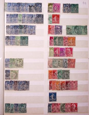 1849-1930, Très joli lot d'oblitérés de France, avec