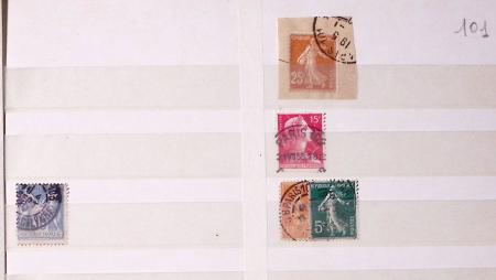 1849-1930, Très joli lot d'oblitérés de France, avec