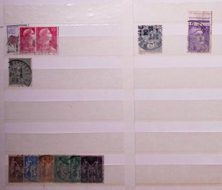 1849-1930, Très joli lot d'oblitérés de France, avec