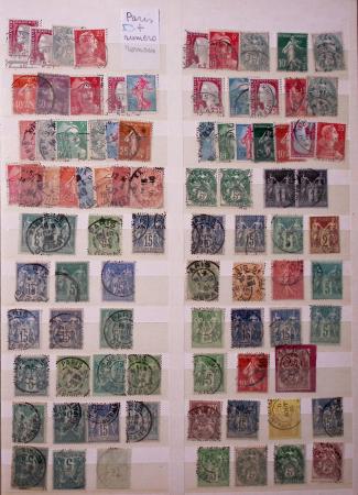 1849-1930, Très joli lot d'oblitérés de France, avec