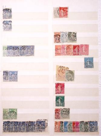 1849-1930, Très joli lot d'oblitérés de France, avec
