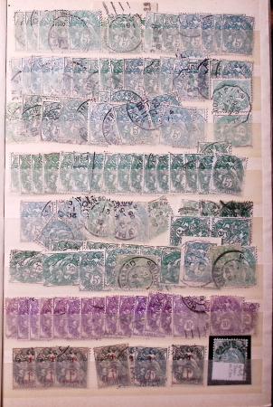 1849-1930, Très joli lot d'oblitérés de France, avec