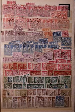 1849-1930, Très joli lot d'oblitérés de France, avec
