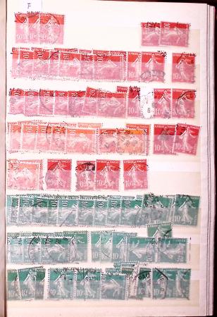 1849-1930, Très joli lot d'oblitérés de France, avec