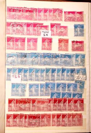 1849-1930, Très joli lot d'oblitérés de France, avec