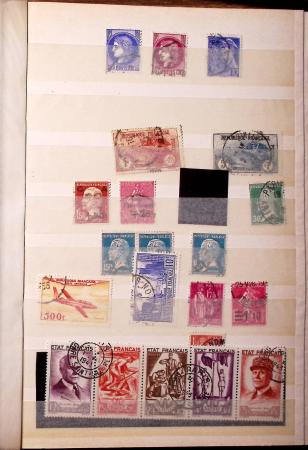 1849-1930, Très joli lot d'oblitérés de France, avec