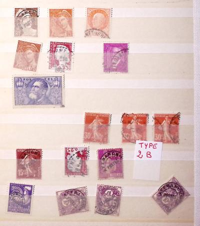 1849-1930, Très joli lot d'oblitérés de France, avec