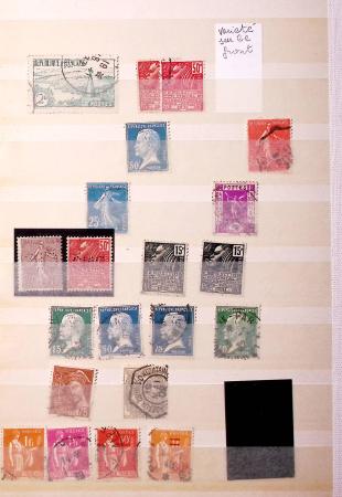 1849-1930, Très joli lot d'oblitérés de France, avec
