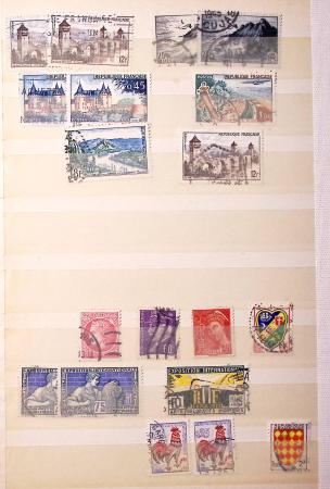 1849-1930, Très joli lot d'oblitérés de France, avec