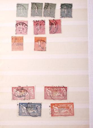 1849-1930, Très joli lot d'oblitérés de France, avec