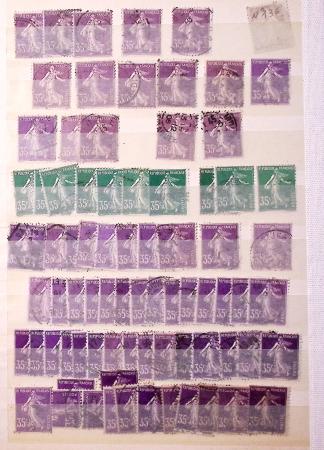 1849-1930, Très joli lot d'oblitérés de France, avec