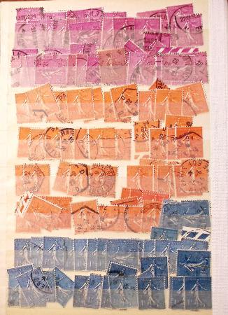 1849-1930, Très joli lot d'oblitérés de France, avec