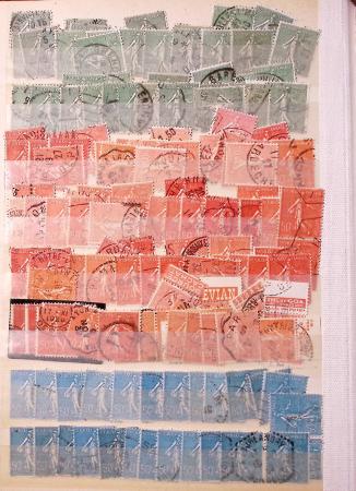 1849-1930, Très joli lot d'oblitérés de France, avec