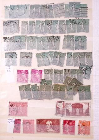 1849-1930, Très joli lot d'oblitérés de France, avec