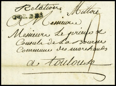 MP "Cordes" (1791 - L n°1), ind 18. TB