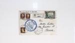 64 plis majorité par avion de divers pays, Italie bien représentée dont Italie n°77 OBL cachet violet