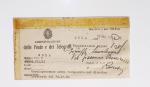 64 plis majorité par avion de divers pays, Italie bien représentée dont Italie n°77 OBL cachet violet