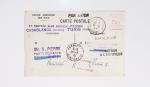 64 plis majorité par avion de divers pays, Italie bien représentée dont Italie n°77 OBL cachet violet