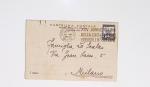 64 plis majorité par avion de divers pays, Italie bien représentée dont Italie n°77 OBL cachet violet