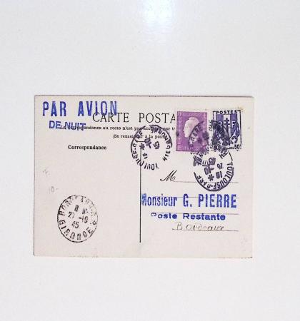 64 plis majorité par avion de divers pays, Italie bien représentée dont Italie n°77 OBL cachet violet
