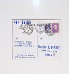64 plis majorité par avion de divers pays, Italie bien représentée dont Italie n°77 OBL cachet violet