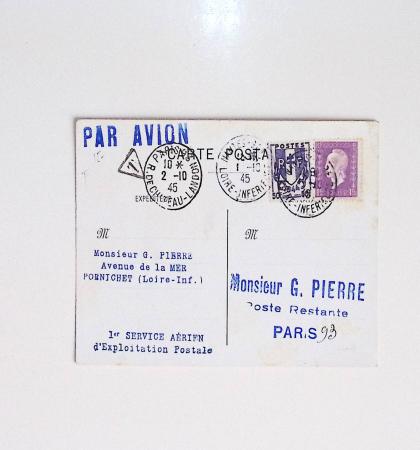 64 plis majorité par avion de divers pays, Italie bien représentée dont Italie n°77 OBL cachet violet