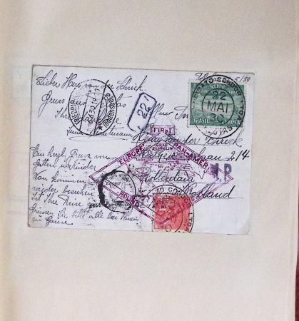 Ligne d'Amérique du Sud - 40 plis majorité Condor Zeppelin, 6.6.1930 tentative Mermoz Brasil-Europa 6.6.1930