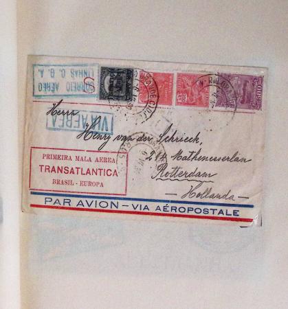 Ligne d'Amérique du Sud - 40 plis majorité Condor Zeppelin, 6.6.1930 tentative Mermoz Brasil-Europa 6.6.1930