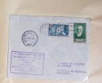51 premiers vols de France dans un album souple bleu ancien 1935 - 1940 dont 4 Daguins "100ème traversée aérienne de l'Atlantique Sud" (1936)