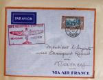 Collection de 66 premiers vols dont 1ères liaisons Aéromaritime 1937 (Afrique) - Indochine dont 5 premiers vols Hanoï - Hong Kong 1938