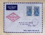 Collection de 66 premiers vols dont 1ères liaisons Aéromaritime 1937 (Afrique) - Indochine dont 5 premiers vols Hanoï - Hong Kong 1938