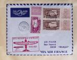Collection de 66 premiers vols dont 1ères liaisons Aéromaritime 1937 (Afrique) - Indochine dont 5 premiers vols Hanoï - Hong Kong 1938