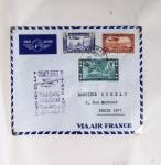 Collection de 66 premiers vols dont 1ères liaisons Aéromaritime 1937 (Afrique) - Indochine dont 5 premiers vols Hanoï - Hong Kong 1938
