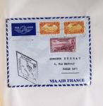 Collection de 66 premiers vols dont 1ères liaisons Aéromaritime 1937 (Afrique) - Indochine dont 5 premiers vols Hanoï - Hong Kong 1938