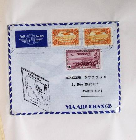 Collection de 66 premiers vols dont 1ères liaisons Aéromaritime 1937 (Afrique) - Indochine dont 5 premiers vols Hanoï - Hong Kong 1938