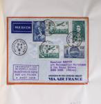 Collection de 66 premiers vols dont 1ères liaisons Aéromaritime 1937 (Afrique) - Indochine dont 5 premiers vols Hanoï - Hong Kong 1938