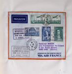 Collection de 66 premiers vols dont 1ères liaisons Aéromaritime 1937 (Afrique) - Indochine dont 5 premiers vols Hanoï - Hong Kong 1938