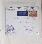 Collection de 66 premiers vols dont 1ères liaisons Aéromaritime 1937 (Afrique) - Indochine dont 5 premiers vols Hanoï - Hong Kong 1938