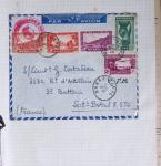 Collection de 66 premiers vols dont 1ères liaisons Aéromaritime 1937 (Afrique) - Indochine dont 5 premiers vols Hanoï - Hong Kong 1938