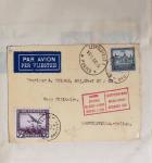 45 premiers vols de Belgique (1930 - 1938) dans un album souple brun ancien