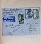 45 premiers vols de Belgique (1930 - 1938) dans un album souple brun ancien