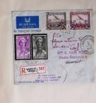 45 premiers vols de Belgique (1930 - 1938) dans un album souple brun ancien