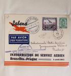 45 premiers vols de Belgique (1930 - 1938) dans un album souple brun ancien