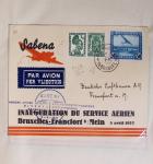 45 premiers vols de Belgique (1930 - 1938) dans un album souple brun ancien