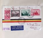 45 premiers vols de Belgique (1930 - 1938) dans un album souple brun ancien