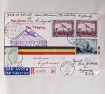 45 premiers vols de Belgique (1930 - 1938) dans un album souple brun ancien